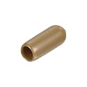 uxcell 20pcs Rubber End Caps 4.5mm(3/16") ID Vinyl PVC Round Tube Bolt Cap Cover Screw Thread Protectors Light Brown