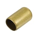 uxcell 20pcs Rubber End Caps 1/2"(12mm) ID Vinyl Round Tube Bolt Cap Cover Thread Protectors Gold