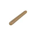 uxcell 20pcs Rubber End Caps 1.3mm ID Vinyl PVC Round Tube Bolt Cap Cover Screw Thread Protectors Light Brown
