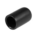 uxcell 20pcs Rubber End Caps 10mm ID Vinyl Round Tube Bolt Cap Cover Thread Protectors Black