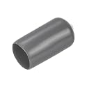 uxcell 20pcs Rubber End Caps 10mm(3/8") ID Vinyl PVC Round Tube Bolt Cap Cover Screw Thread Protectors Dark Grey