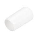 uxcell 20pcs Rubber End Caps 10mm ID Vinyl Round End Cap Cover Screw Thread Protectors White