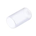 uxcell 20pcs Rubber End Caps 10mm(3/8") ID Vinyl PVC Round Tube Bolt Cap Cover Screw Thread Protectors Clear