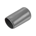 uxcell 20pcs Rubber End Caps 11mm ID Vinyl PVC Round Tube Bolt Cap Cover Screw Thread Protectors Dark Grey