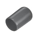 uxcell 20pcs Rubber End Caps 12.5mm(1/2 inch) ID Vinyl Round Tube Bolt Cap Cover Thread Protectors Dark Grey