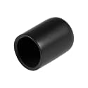 uxcell 20pcs Rubber End Caps 12mm ID Vinyl Round Tube Bolt Cap Cover Thread Protectors Black