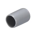 uxcell 20pcs Rubber End Caps 12mm(1/2") ID Vinyl PVC Round Tube Bolt Cap Cover Screw Thread Protectors Grey