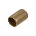uxcell 20pcs Rubber End Caps 12mm(1/2") ID Vinyl PVC Round Tube Bolt Cap Cover Screw Thread Protectors Light Brown