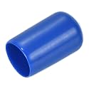 uxcell 20pcs Rubber End Caps 12mm(1/2 inch) ID Vinyl Round Tube Bolt Cap Cover Screw Thread Protectors Blue