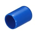 uxcell 20pcs Rubber End Caps 13mm ID Vinyl PVC Round Tube Bolt Cap Cover Screw Thread Protectors Blue