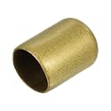uxcell 20pcs Rubber End Caps 14.5mm ID Vinyl Round Tube Bolt Cap Cover Thread Protectors Gold