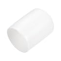 uxcell 20pcs Rubber End Caps 14mm(9/16") ID Vinyl Round End Cap Cover Screw Thread Protectors White