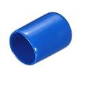 uxcell 20pcs Rubber End Caps 14mm ID Vinyl PVC Round Tube Bolt Cap Cover Screw Thread Protectors Blue