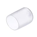 uxcell 20pcs Rubber End Caps 15mm ID Vinyl PVC Round Tube Bolt Cap Cover Screw Thread Protectors Clear