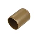 uxcell 20pcs Rubber End Caps 18mm ID Vinyl PVC Round Tube Bolt Cap Cover Screw Thread Protectors Light Brown