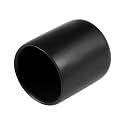 uxcell 20pcs Rubber End Caps 20mm ID Vinyl Round Tube Bolt Cap Cover Thread Protectors Black