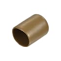 uxcell 20pcs Rubber End Caps 20mm(3/4") ID Vinyl PVC Round Tube Bolt Cap Cover Screw Thread Protectors Light Brown