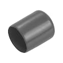 uxcell 20pcs Rubber End Caps 20mm ID Vinyl PVC Round Tube Bolt Cap Cover Screw Thread Protectors Dark Grey