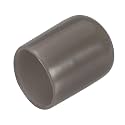 uxcell 20pcs Rubber End Caps 15mm(9/16") ID Vinyl PVC Round Tube Bolt Cap Cover Screw Thread Protectors,Brown