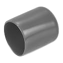 uxcell 20pcs Rubber End Caps 22mm ID Vinyl PVC Round Tube Bolt Cap Cover Screw Thread Protectors Dark Grey