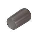 uxcell 20pcs Rubber End Caps 8mm(5/16") ID Vinyl PVC Round Tube Bolt Cap Cover Screw Thread Protectors,Brown