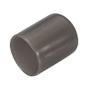 uxcell 20pcs Rubber End Caps 19mm(3/4") ID Vinyl PVC Round Tube Bolt Cap Cover Screw Thread Protectors,Brown