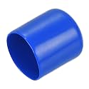 uxcell 20pcs Rubber End Caps 23mm ID Vinyl Round Tube Bolt Cap Cover Screw Thread Protectors Blue