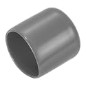 uxcell 20pcs Rubber End Caps 24mm ID Vinyl PVC Round Tube Bolt Cap Cover Screw Thread Protectors Dark Grey