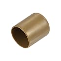 uxcell 20pcs Rubber End Caps 24mm(15/16") ID Vinyl PVC Round Tube Bolt Cap Cover Screw Thread Protectors Light Brown