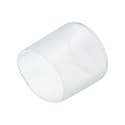 uxcell 20pcs Rubber End Caps 25mm(1") ID Vinyl PVC Round Tube Bolt Cap Cover Screw Thread Protectors Clear