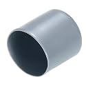 uxcell 20pcs Rubber End Caps 29mm ID Vinyl PVC Round Tube Bolt Cap Cover Screw Thread Protectors Grey