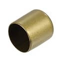 uxcell 20pcs Rubber End Caps 29mm ID Vinyl Round Tube Bolt Cap Cover Thread Protectors Gold