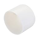 uxcell 20pcs Rubber End Caps 29mm ID Vinyl Round Tube Bolt Cap Cover Screw Thread Protectors White