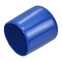 uxcell 20pcs Rubber End Caps 29mm(1 1/8") ID Vinyl PVC Round Tube Bolt Cap Cover Screw Thread Protectors Blue