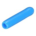 uxcell 20pcs Rubber End Caps 2mm(1/16") ID Vinyl PVC Round Tube Bolt Cap Cover Screw Thread Protectors,Light Blue