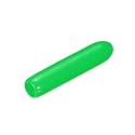uxcell 20pcs Rubber End Caps 2mm ID Vinyl PVC Round Tube Bolt Cap Cover Screw Thread Protectors Green