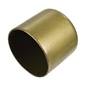 uxcell 20pcs Rubber End Caps 42mm ID Vinyl Round Tube Bolt Cap Cover Thread Protectors Gold