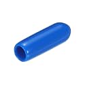 uxcell 20pcs Rubber End Caps 3.5mm ID Vinyl PVC Round Tube Bolt Cap Cover Screw Thread Protectors Blue