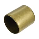 uxcell 20pcs Rubber End Caps 24mm ID Vinyl Round Tube Bolt Cap Cover Thread Protectors Gold