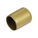 uxcell 20pcs Rubber End Caps 15.5mm ID Vinyl Round Tube Bolt Cap Cover Thread Protectors Gold