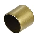 uxcell 20pcs Rubber End Caps 36mm ID Vinyl Round Tube Bolt Cap Cover Thread Protectors Gold