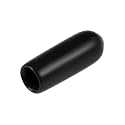 uxcell 20pcs Rubber End Caps 3.5mm ID Vinyl Round Tube Bolt Cap Cover Thread Protectors Black