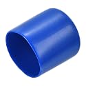 uxcell 20pcs Rubber End Caps 30mm ID Vinyl PVC Round Tube Bolt Cap Cover Screw Thread Protectors Blue