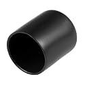 uxcell 20pcs Rubber End Caps 30mm ID Vinyl Round Tube Bolt Cap Cover Thread Protectors Black