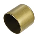 uxcell 20pcs Rubber End Caps 31mm ID Vinyl Round Tube Bolt Cap Cover Thread Protectors Gold