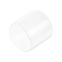 uxcell 20pcs Rubber End Caps 33mm ID Vinyl Round Tube Bolt Cap Cover Thread Protectors Clear