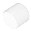 uxcell 20pcs Rubber End Caps 35mm ID Vinyl PVC Round Tube Bolt Cap Cover Screw Thread Protectors Clear