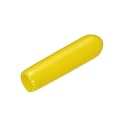 uxcell 20pcs Rubber End Caps 3mm(1/8") ID Vinyl PVC Round Tube Bolt Cap Cover Screw Thread Protectors Yellow