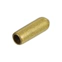uxcell 20pcs Rubber End Caps 4.5mm ID Vinyl Round Tube Bolt Cap Cover Thread Protectors Gold