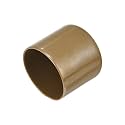 uxcell 20pcs Rubber End Caps 44mm(1 3/4") ID Vinyl PVC Round Tube Bolt Cap Cover Screw Thread Protectors Light Brown